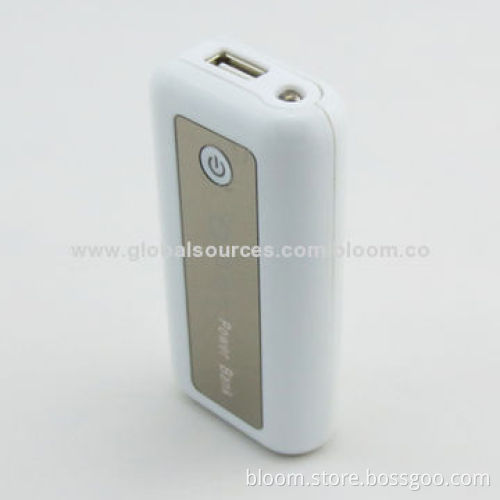 5,200mAh Portable Mobile Power Bank with LED Flashlight for iPhone/iPod/Nokia/Other Mobile PhonesNew